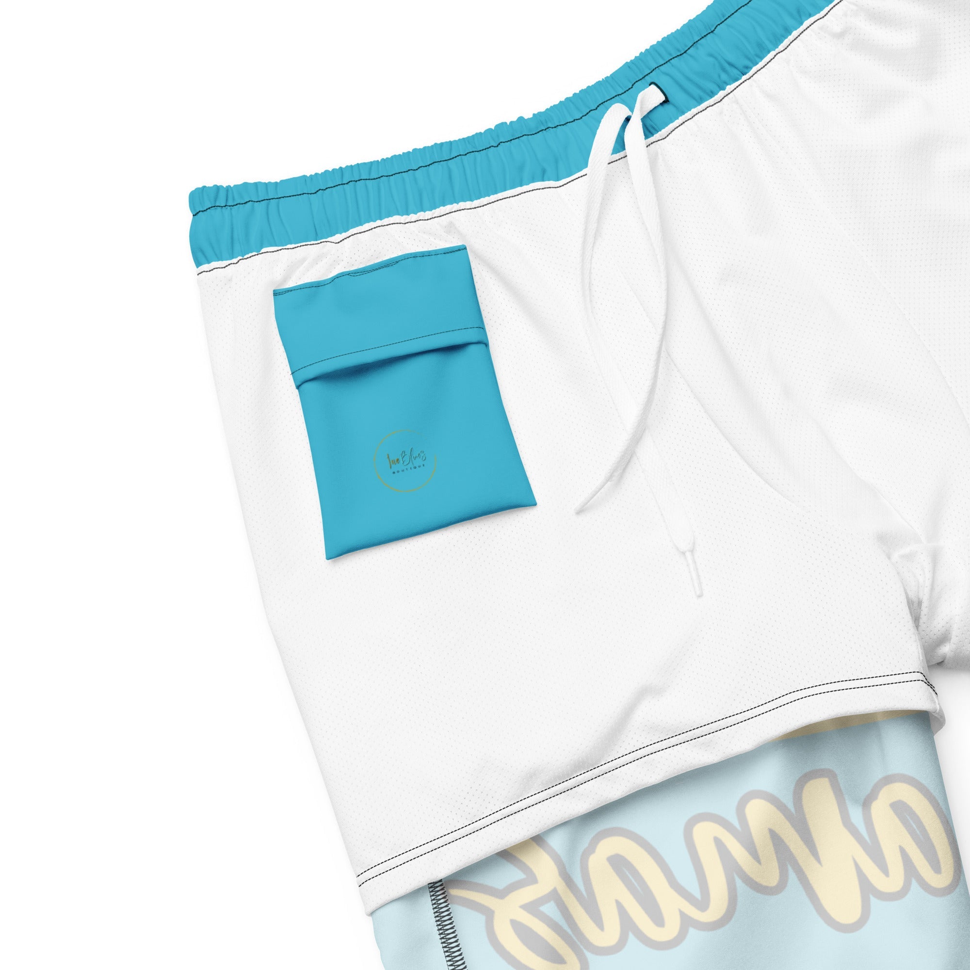 Bahamas Flag Recycled Swim Trunks